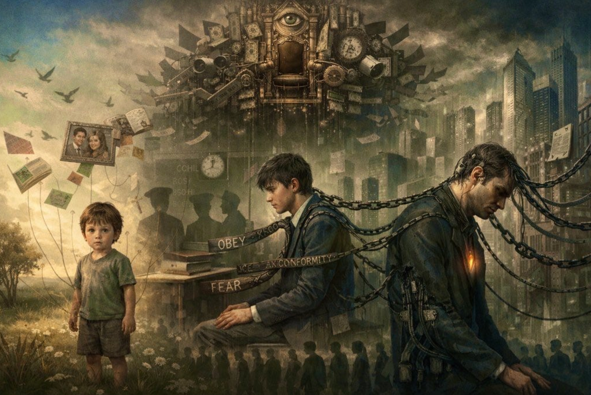 Conditioned to Belonging, Born to be Free