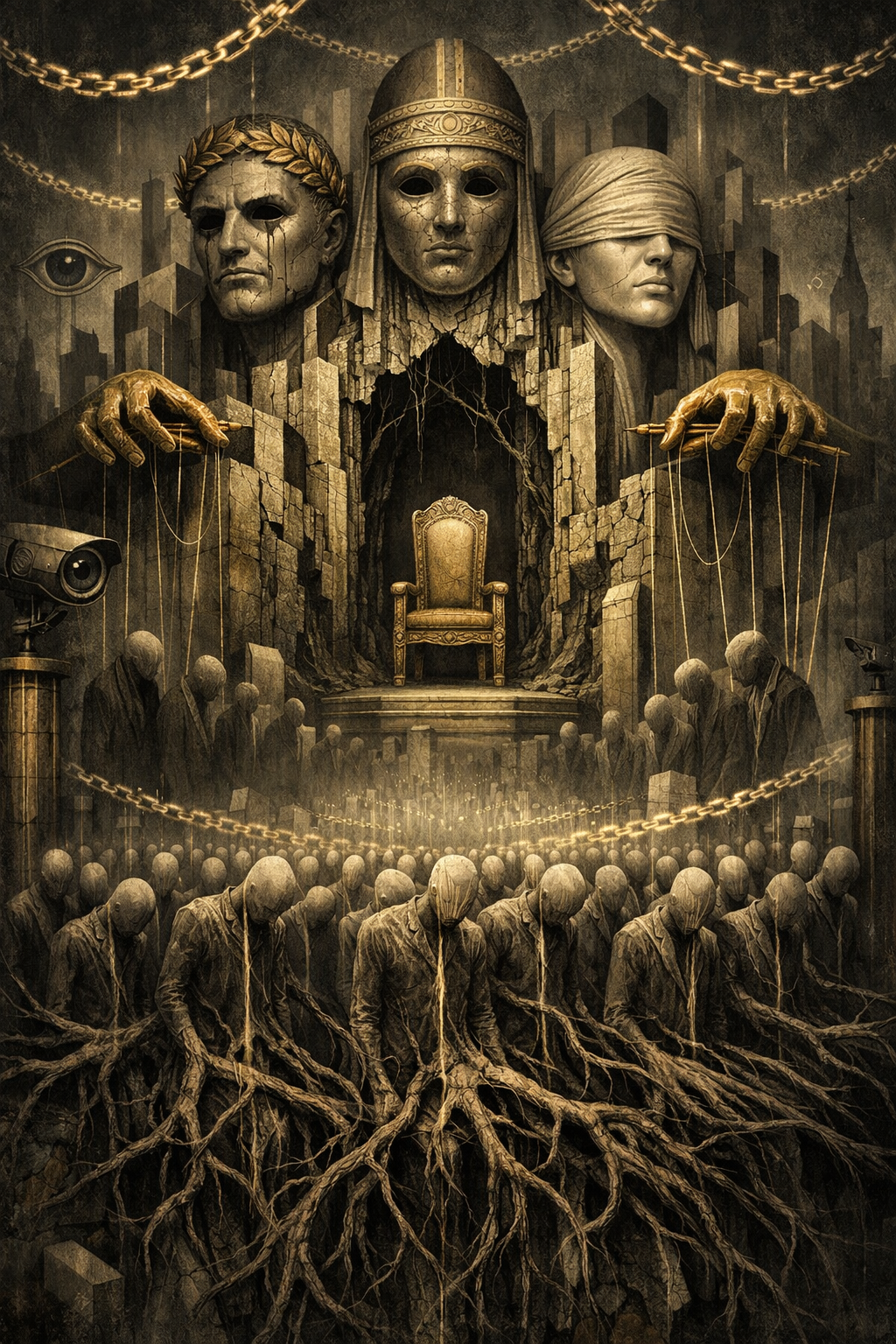 The Architecture of Inner Emptiness: Curated Narcissism