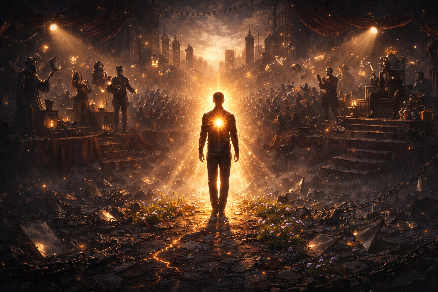 A Narcissistic Curated Surface-Level Society