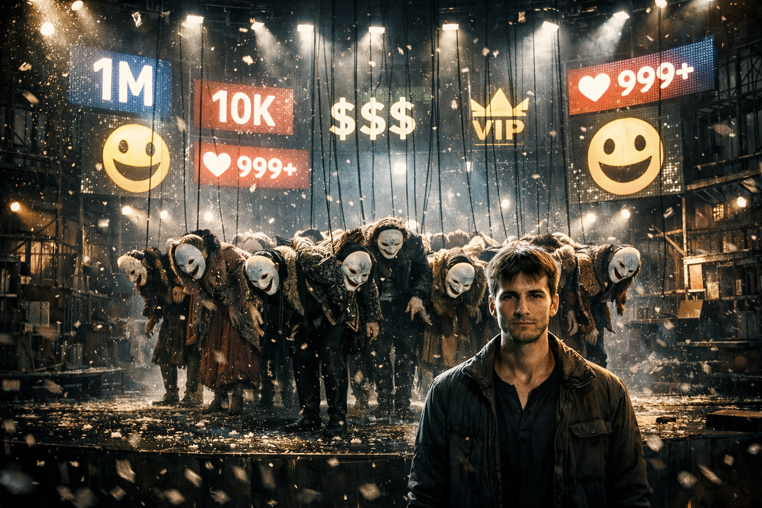 The Performative Parasitic Narcissistic Societal Masquerade Show