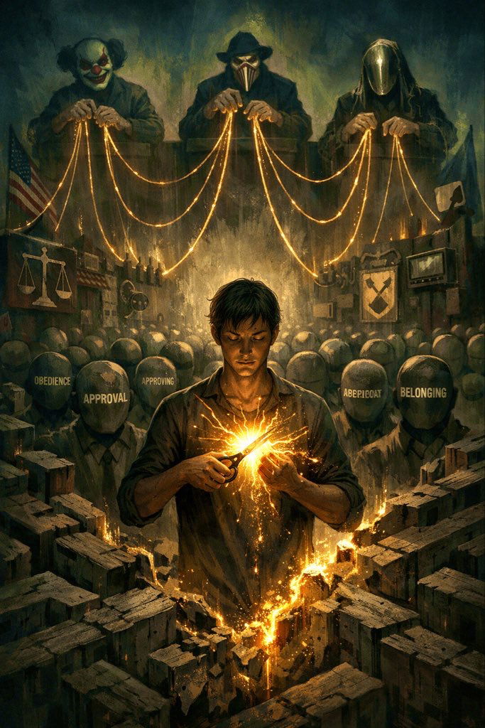 How Hollow Systems Survive on Obedience and Self-Betrayal