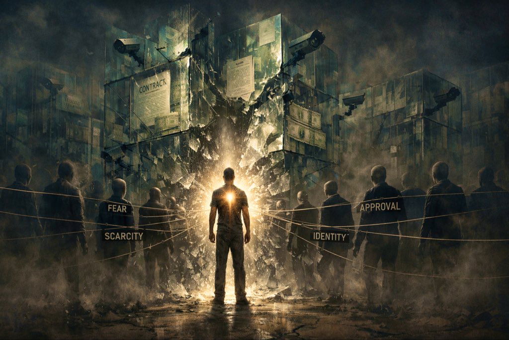 Fragmented by Design - How Fear, False Authority, and Self-Betrayal Replace Self-Accountability