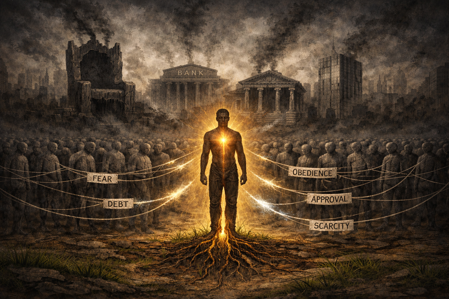 A Society That Feeds, Never Gives - How Parasitism Replaces Reciprocity