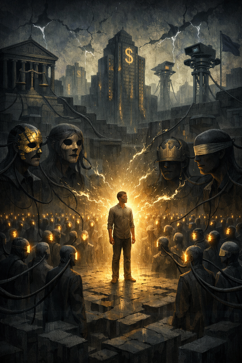 The Individual and Collective Agreement - How Consent Sustains Narcissistic Parasitic Societies