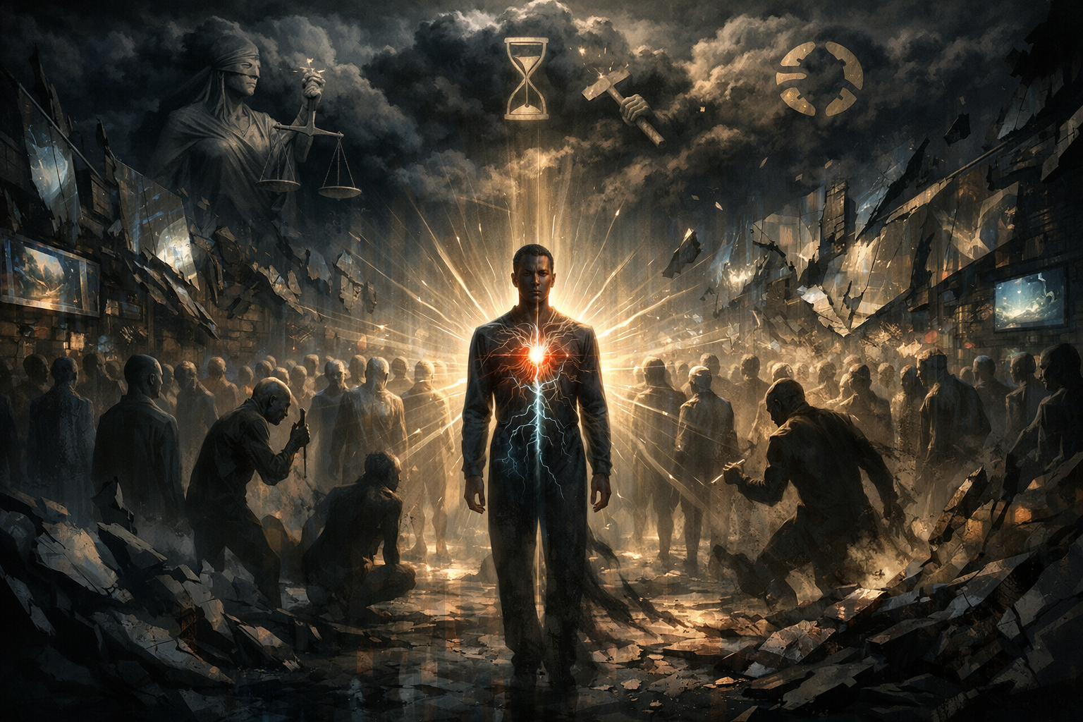 The Illusion of Order and Freedom in a Narcissistic Society Built on the Suppression of Inner Authority