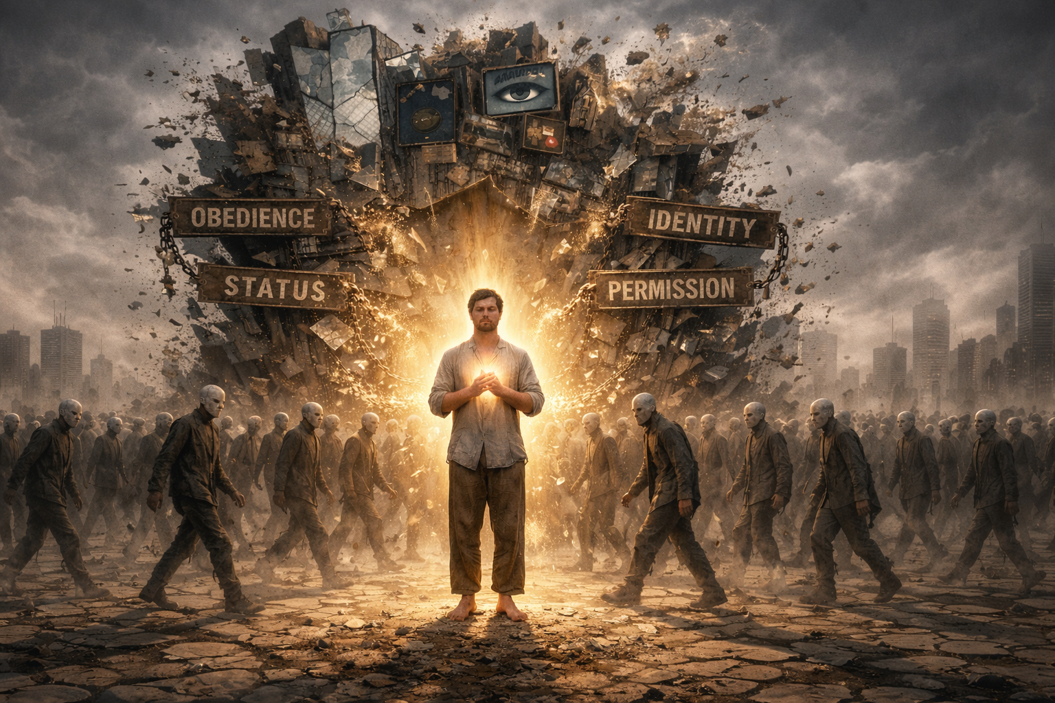 How False Authority Survives Through Normalized Individual and Collective Self-Betrayal