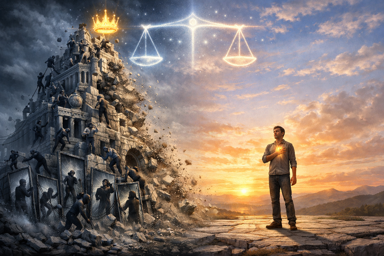 The Illusion of Power in Fear-based Narcissistic Cultures and the Alchemy of Inner Sovereignty