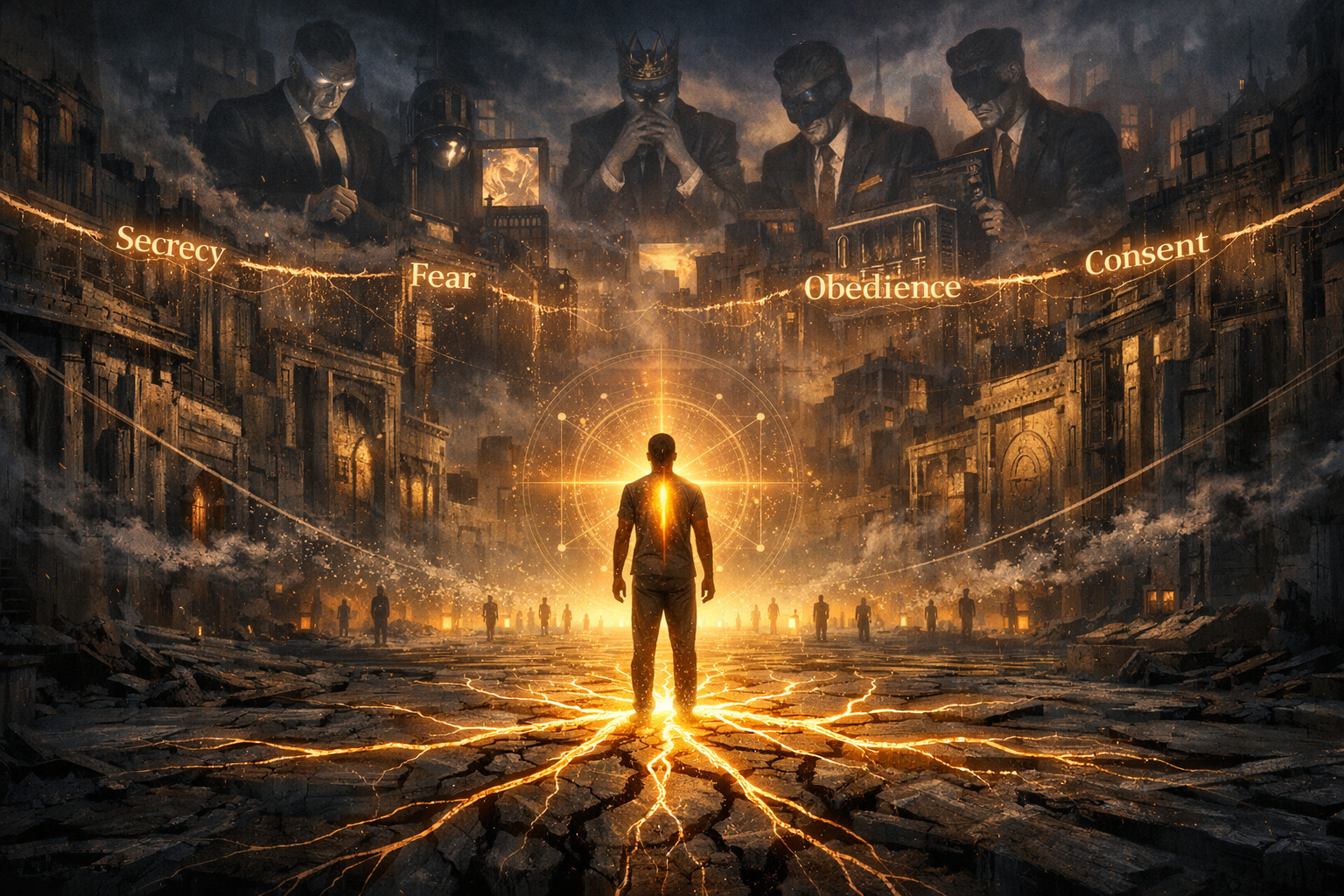 Secrecy Is the Architecture of False Authority in a Narcissistic Society Driven by Fear of Insignificance and Lack of Self-Accountability