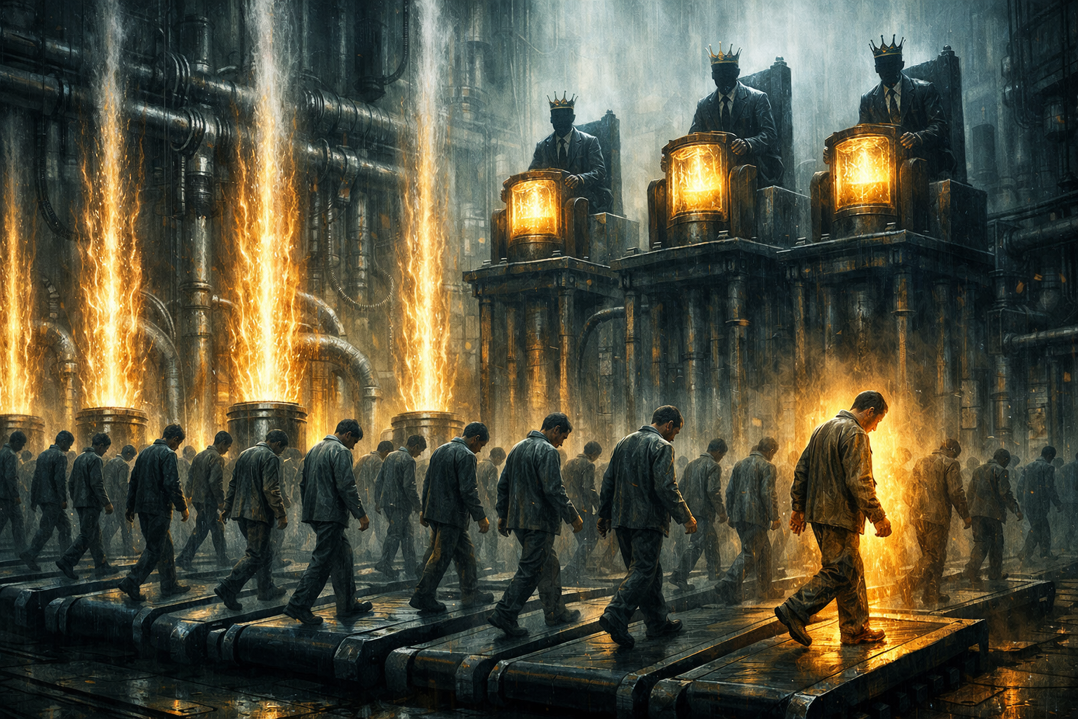 The Energetic Harvest Consent by an Unconscious Herd Feeding Hollow Parasitic Narcissistic Power