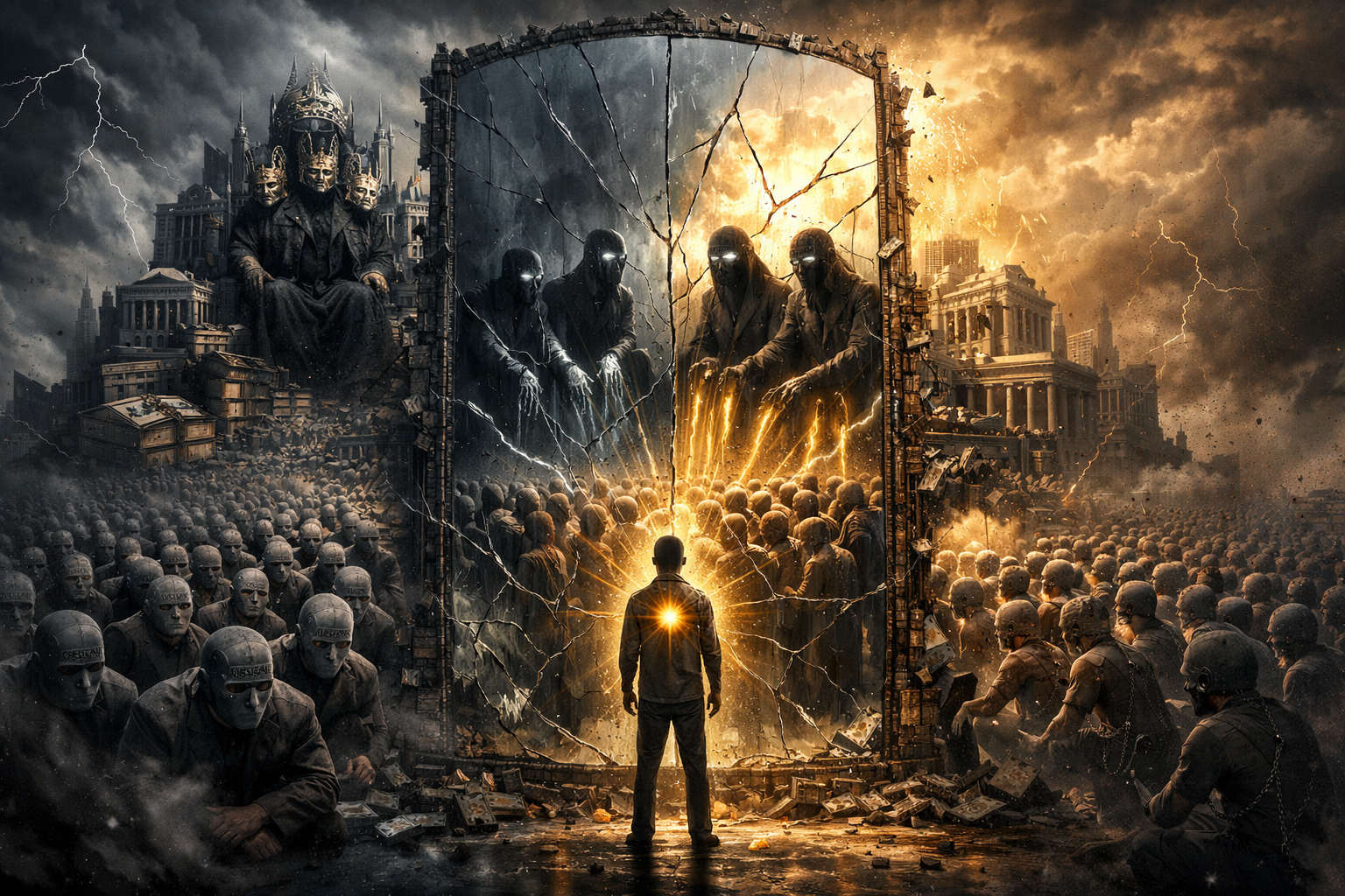 The Fear-Based Narcissistic Spiritual-Ignorance Consuming a Parasitic Hollow Society