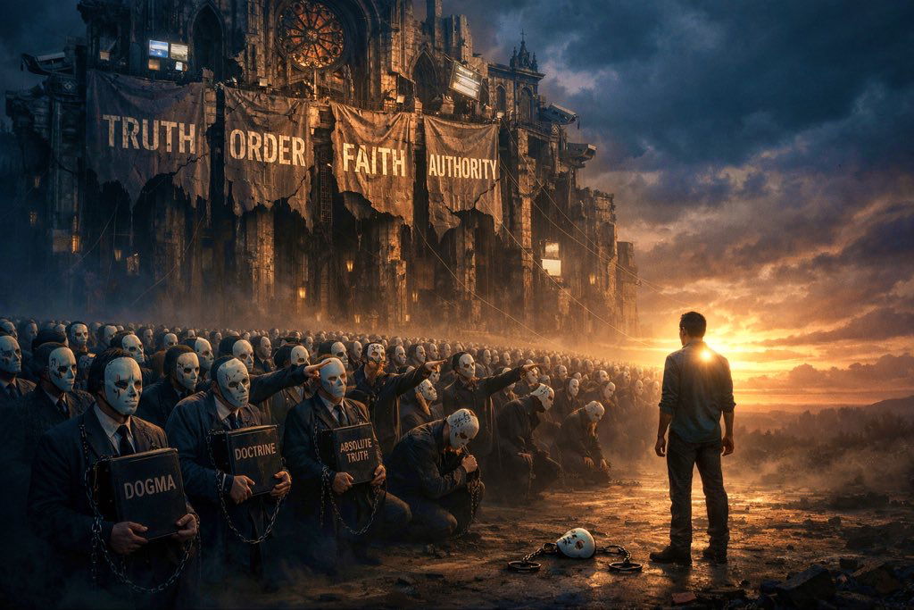 The Weaponization of Ideology and Dogma in Spiritually Impoverished Societies