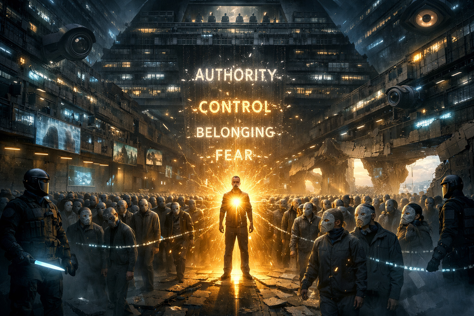 The Labyrinth of Societal Control Created By The Parasitic Architecture of False Authority