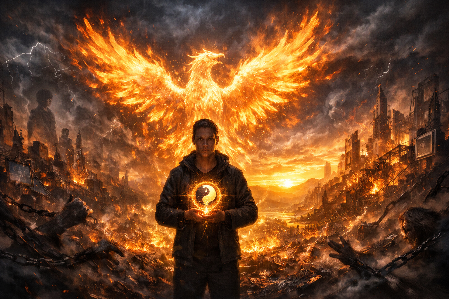 Forged in Chaos, Pain, Deception, Distortion, Parasitism and Dysfunction Guided by my Inner Compass, Finding My Way Back Home While Keeping My Heart Pure