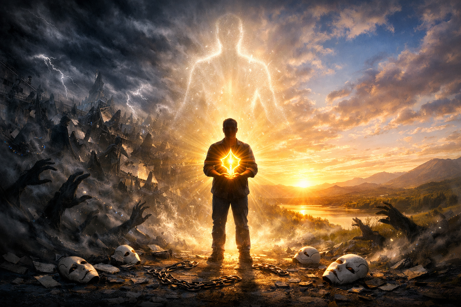 I Walked Through Darkness, Chaos, Adversity, and Parasitic Projection-But Chose Inner Alchemy, Self-Liberation