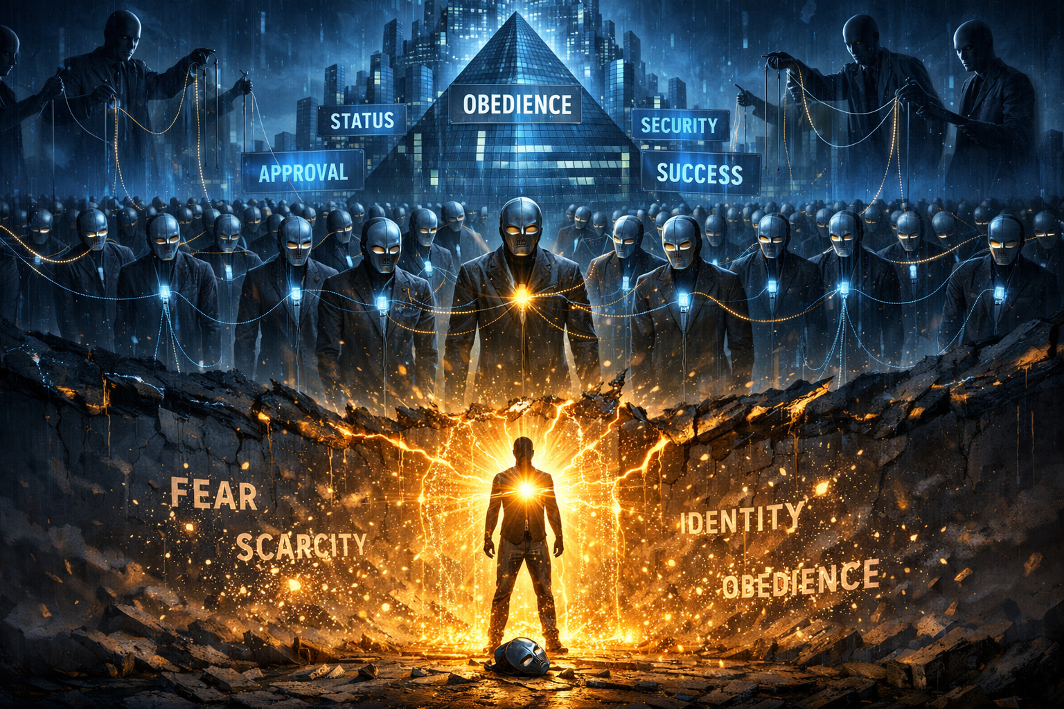 The Parasitic Societal Systemic Conditioning of Self-Abandonment and the Path Less Travelled Back to Self-Sovereignty