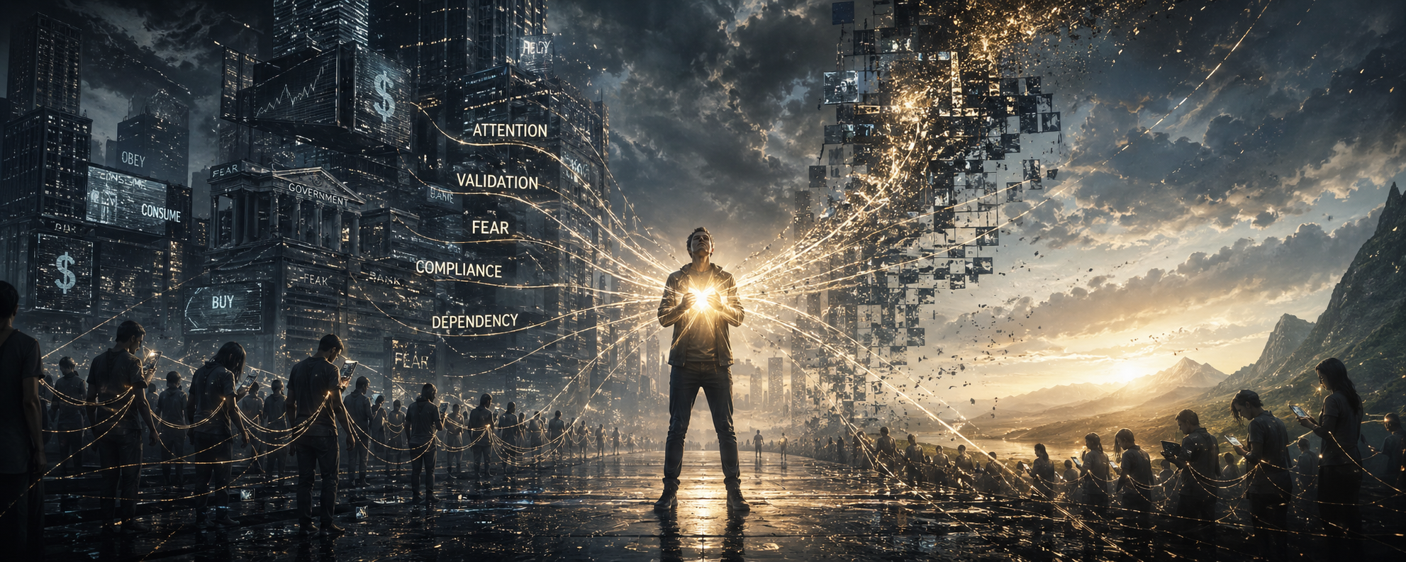 The Perceived Illusion of Normal in Narcissistic Societies that Train You to Abandon Yourself