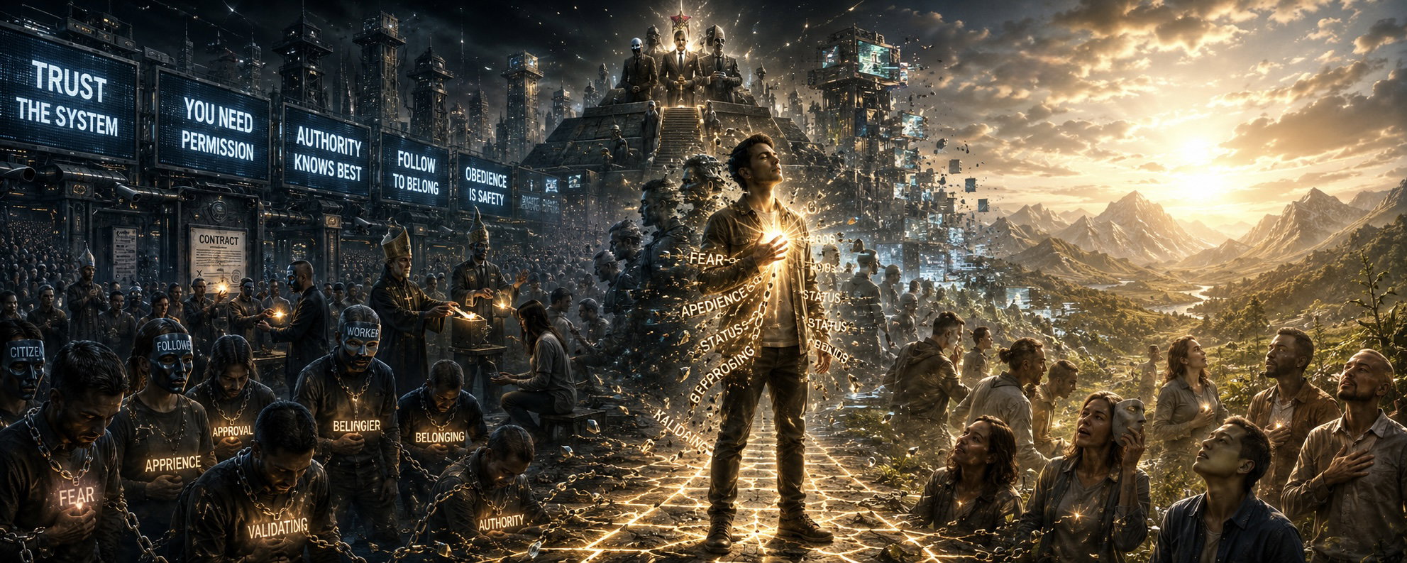 The Collective Autonomy surrendering, Agreement to Powerlessness