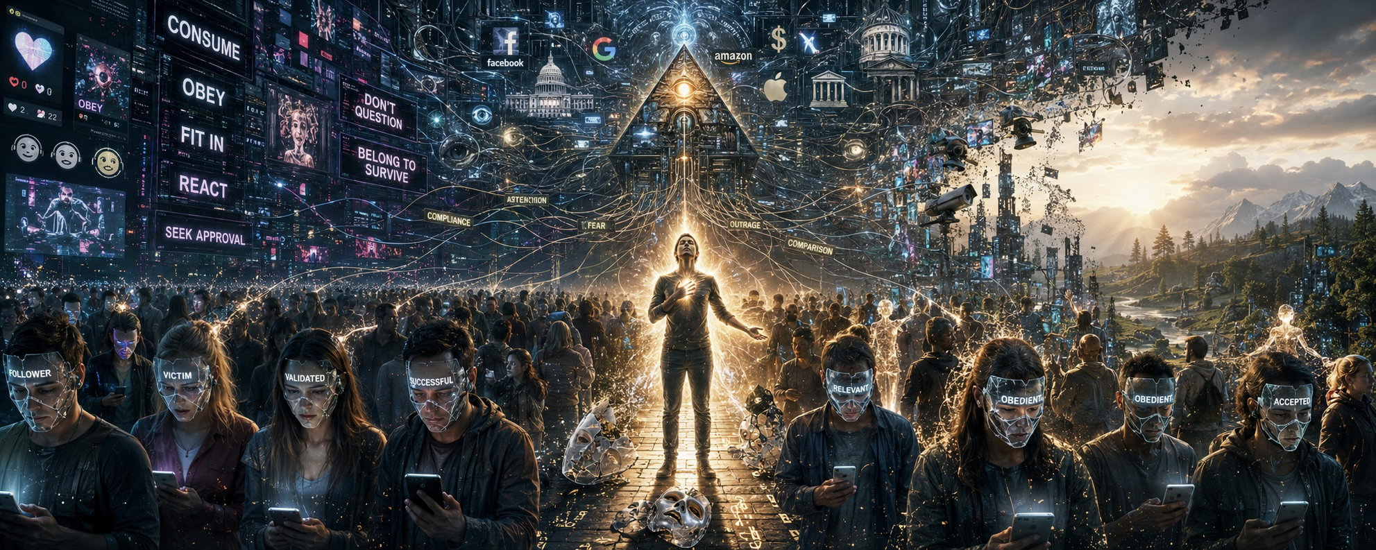 The Algorithm of Human Disconnection