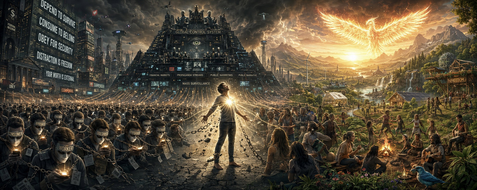 The Centralized Parasitic Cartel That Profits from Human Disconnection