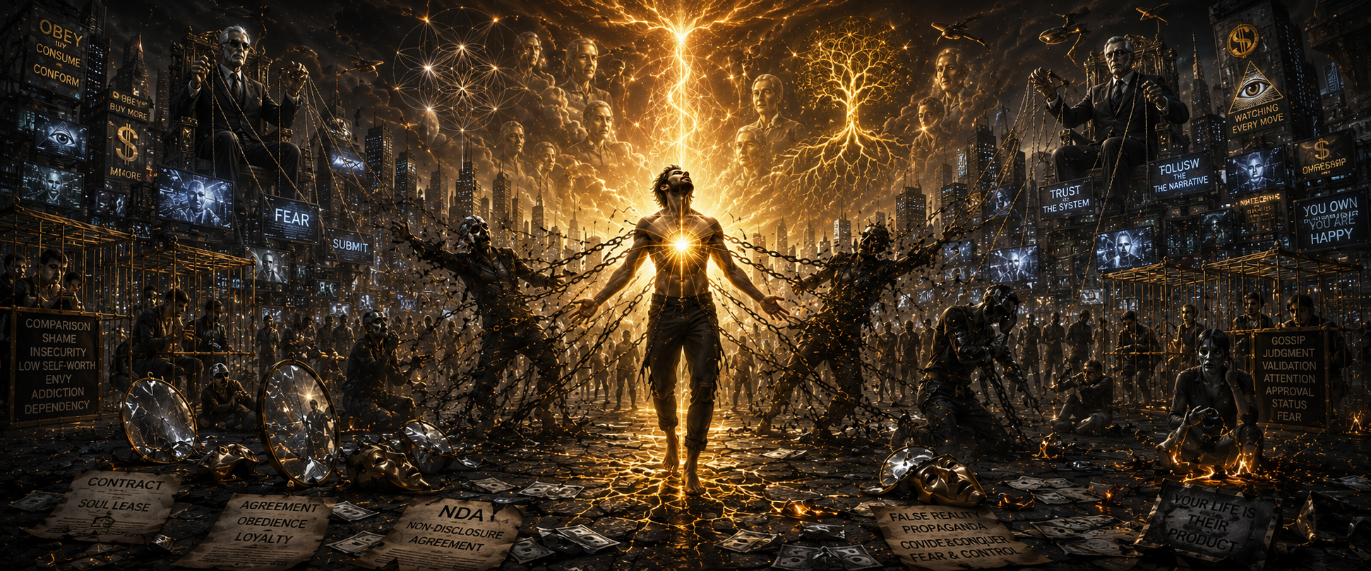 The Energetic Law of Soul Integrity Beyond Narcissistic Performative Victimized Survival Identity Fragmentation