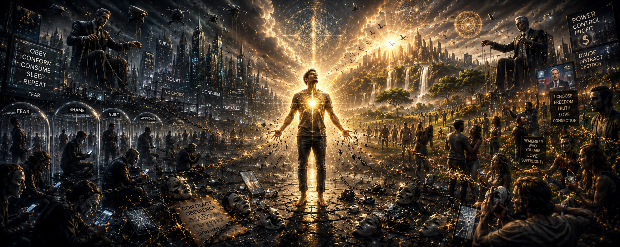 Soul Remembrance Beyond Narcissistic Hierarchical Psychological and Emotional Human Conditioning