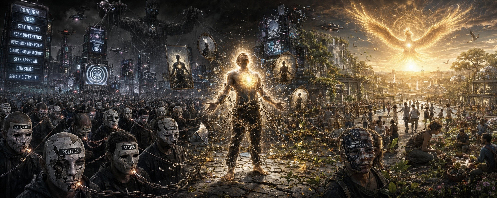 The Collapse of Fear-Based Conditioning and the Rise of Soul-Led Consciousness