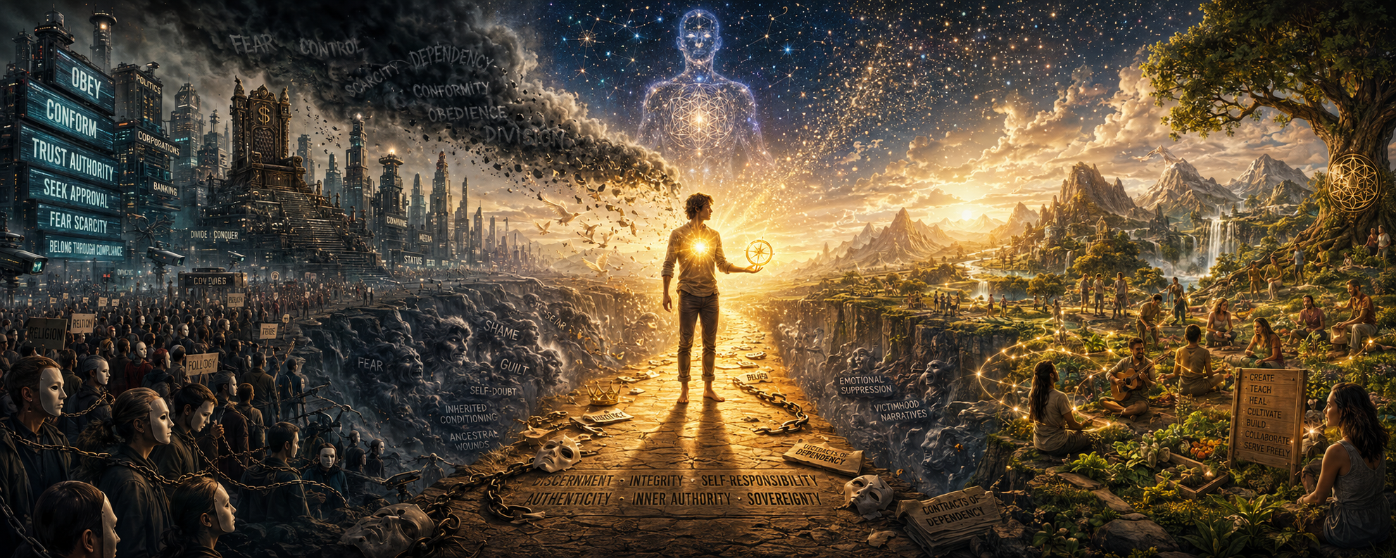 Beyond the Illusion of Authority outside the Self - Remembering the Sovereign Essence Within