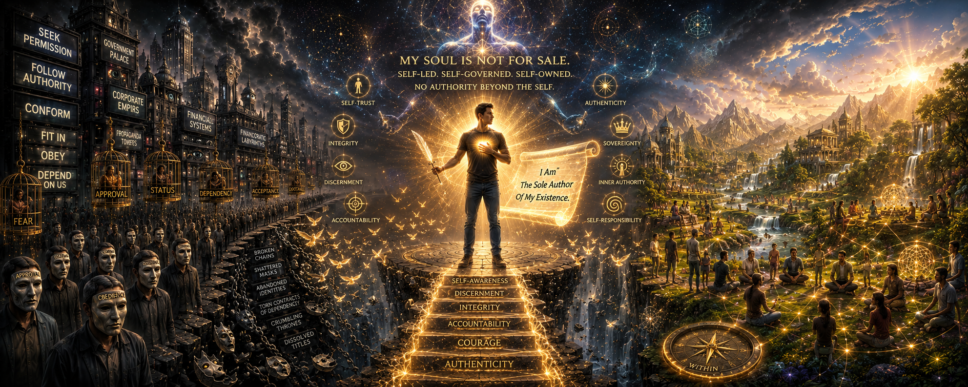 My Soul Is Not for Sale - A Declaration of Self-Ownership, Inner Authority, and Sovereign Selfhood