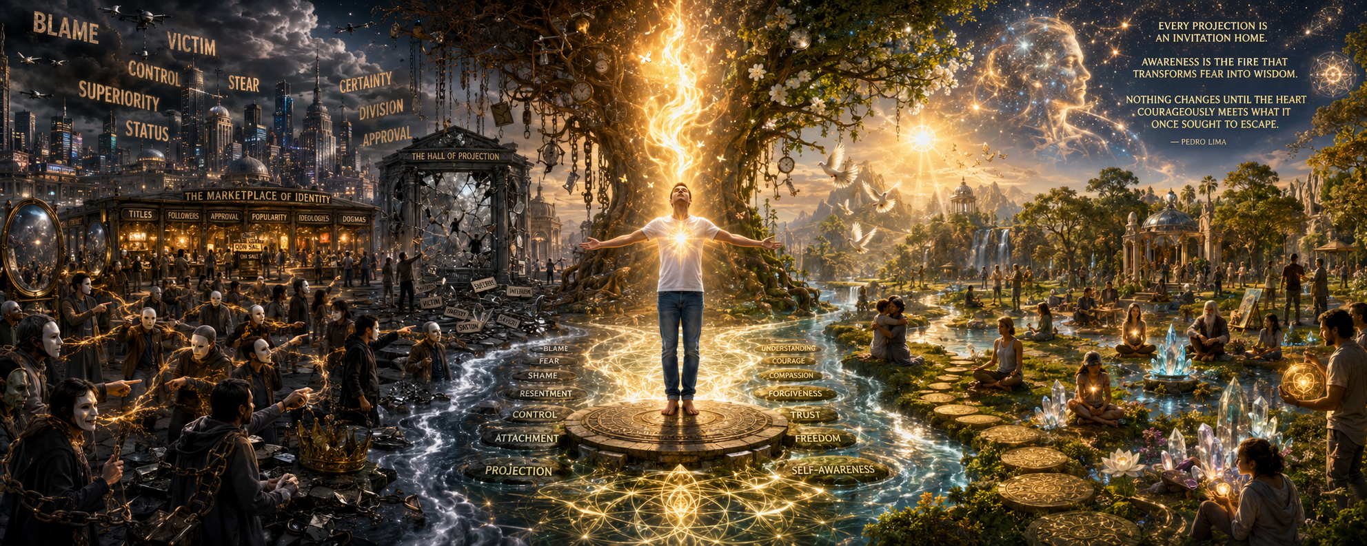 The Alchemy of Inner Responsibility - Beyond Fear, Fragmented, Scapegoating Projection