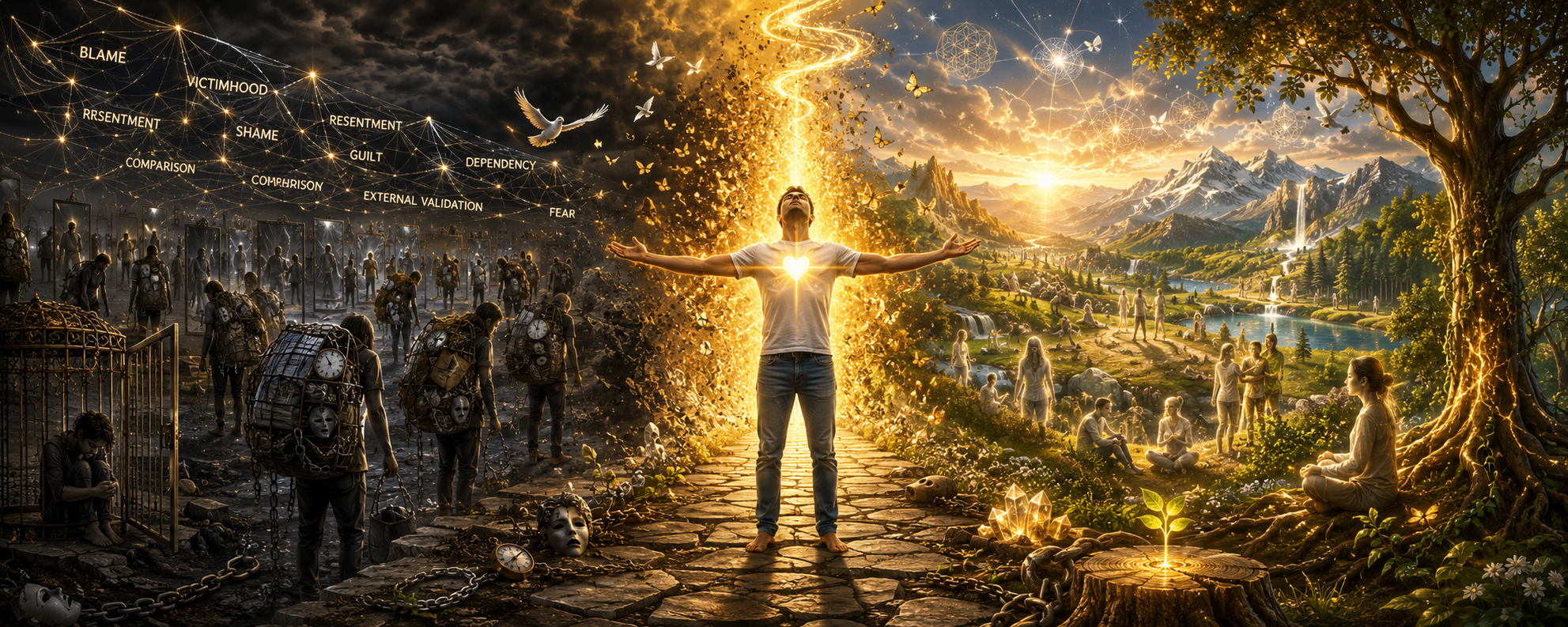 We are not victims of life’s circumstances unless we choose to become permanent residents within them