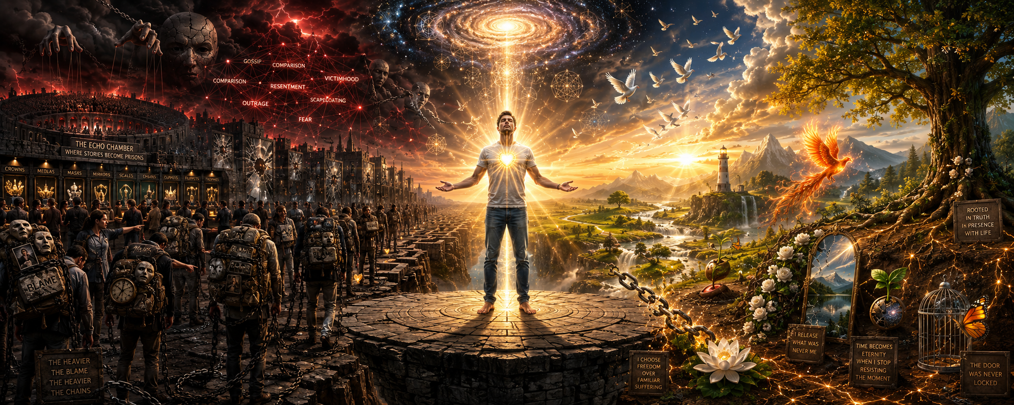 Beyond Victimhood - Remembering the Sovereign Alchemical Author Within
