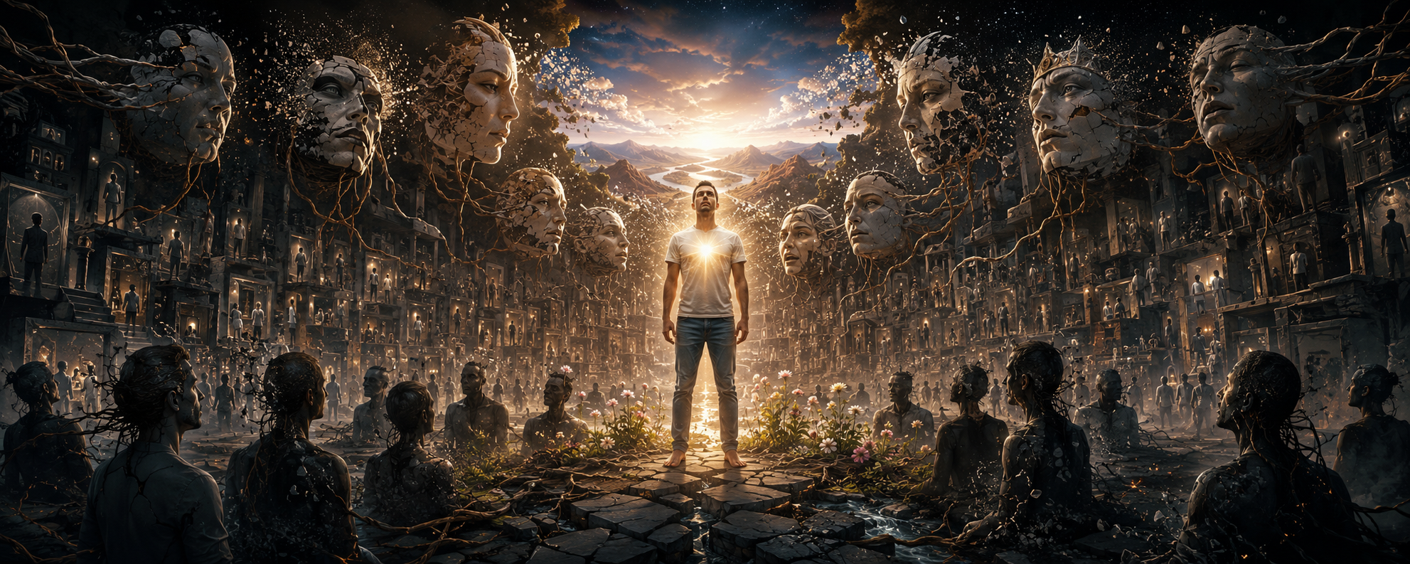 Beyond Self-Delusion - Remembering the Soul Beneath the Fragmented False Self