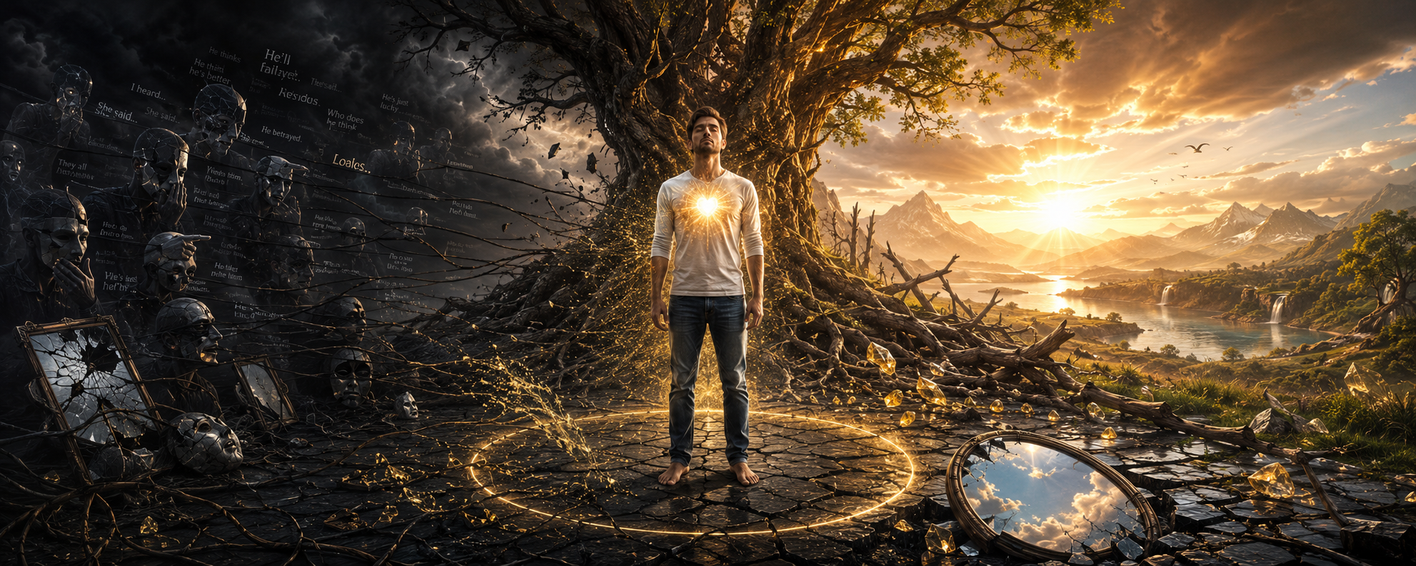 The Inner Light They Could Not Take - Remembering Sovereignty Beyond Parasitic Egoic Fear-Projection