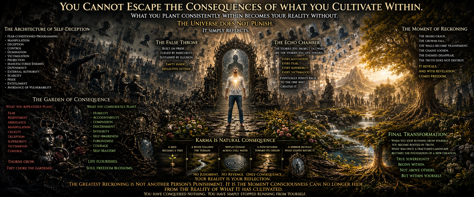 The Hive-minded Fear-based Consciousness That Cannot Escape What It Cultivates in the Shadows
