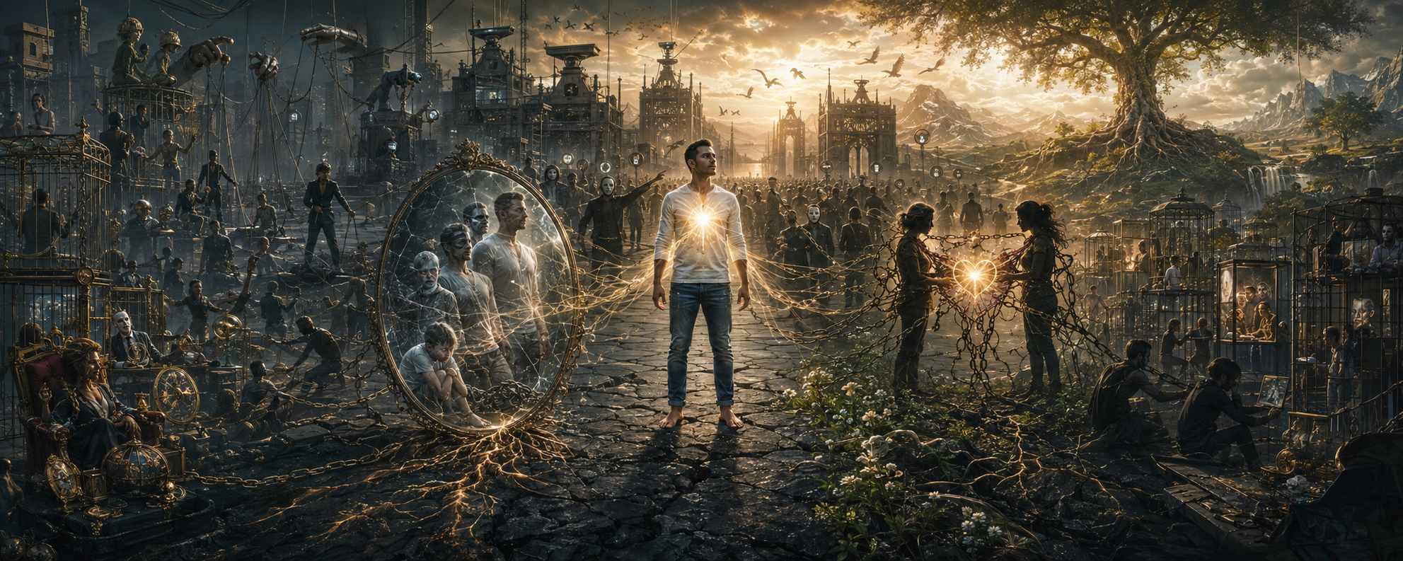 The Addiction to Control - When Fear Becomes a Leverage Currency to a Hive-Minded Consciousness