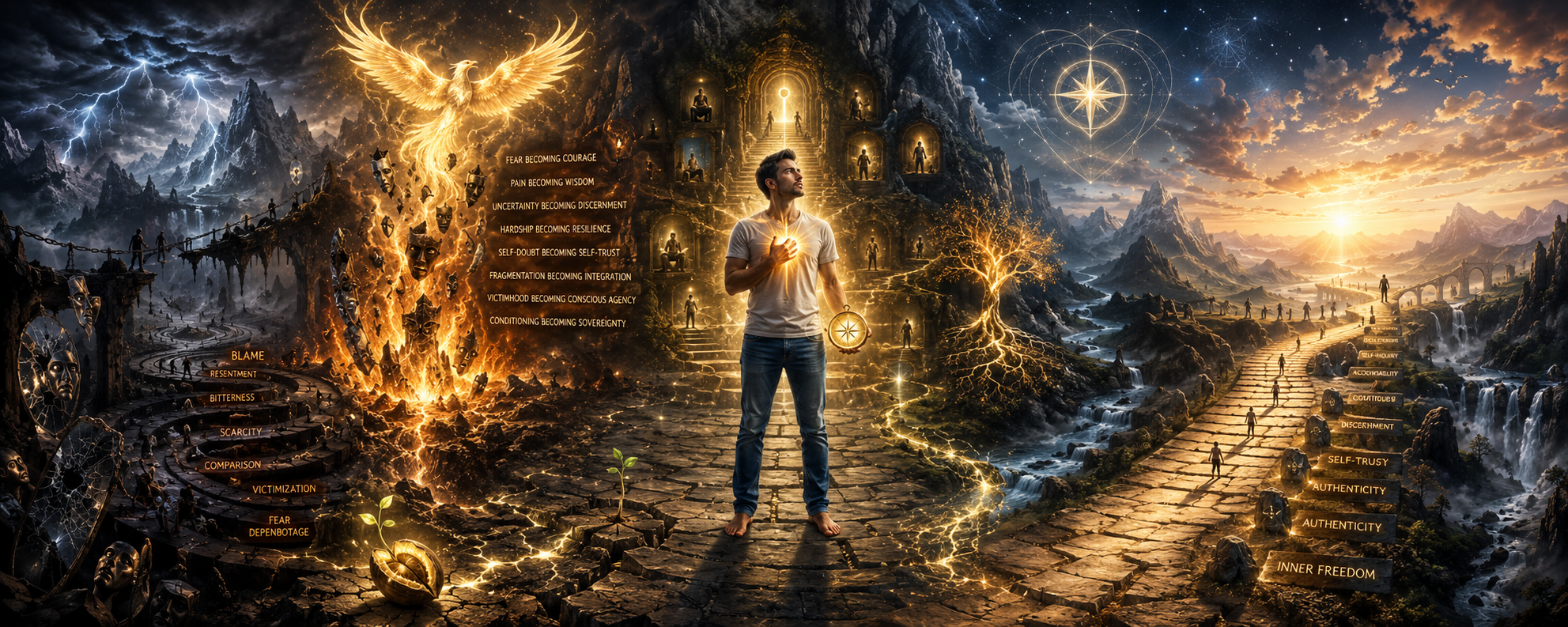 A Soul’s Journey Through Alchemical Adversity, Chaos, Fear, Self-Remembrance & Self-Liberation