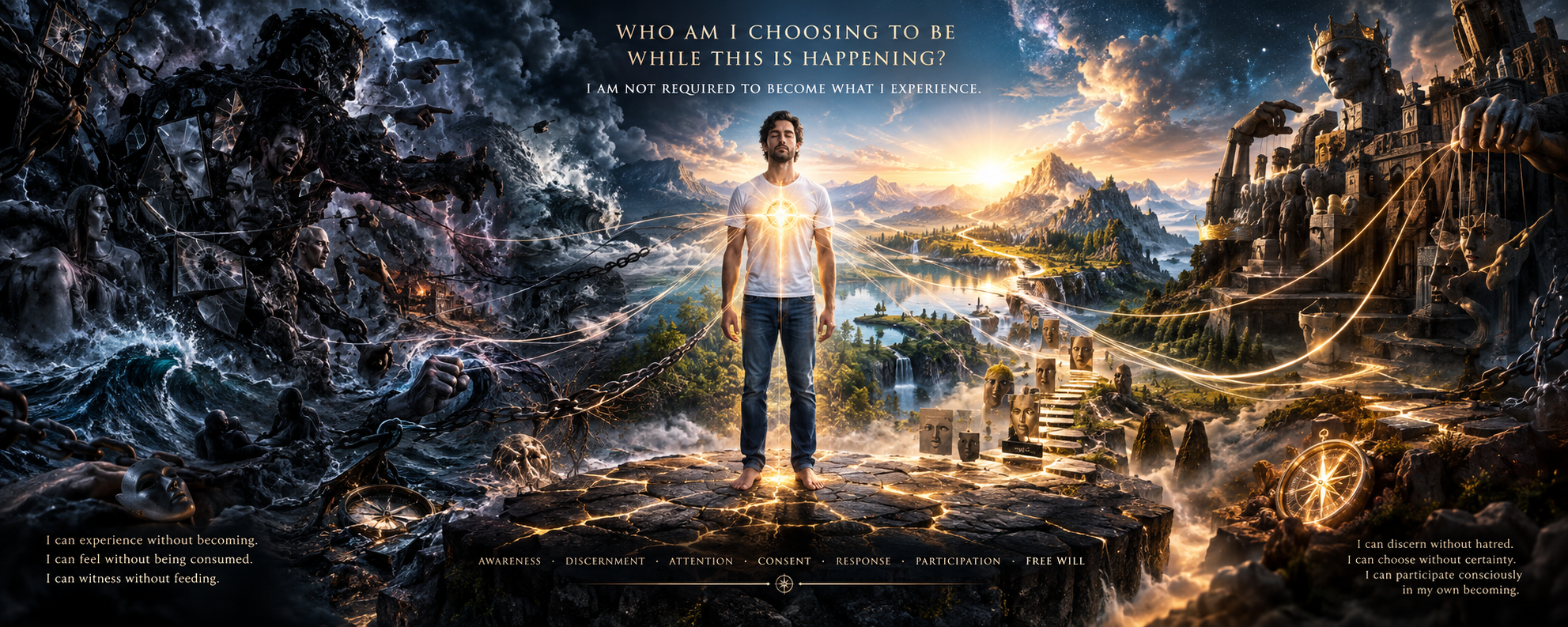 When Human Experience Becomes a Catalyst for Soul Alchemy - Reclaiming Conscious Choice Amidst Chaos, Pain, Fear, and Uncertainty