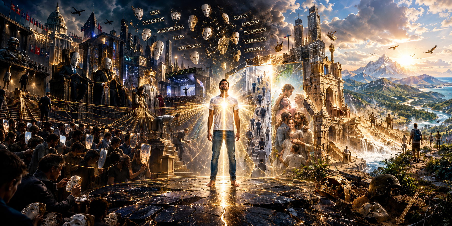 The Predatory Hive-Minded Covenant -When Fear Becomes the Contract That Sustains Hollow Authority