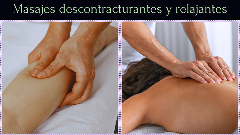 Masajes descontracturantes y relajantes