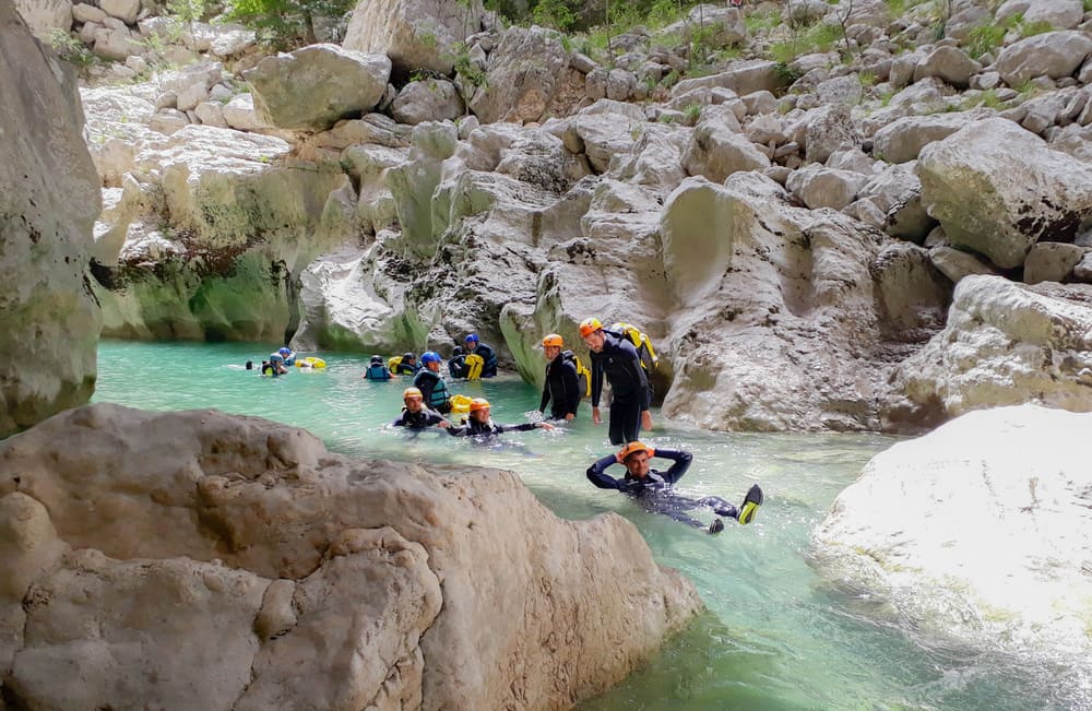 canyoning verdon