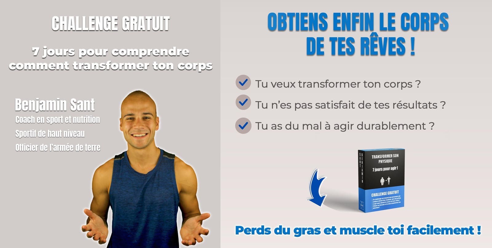 challenge prise de muscle