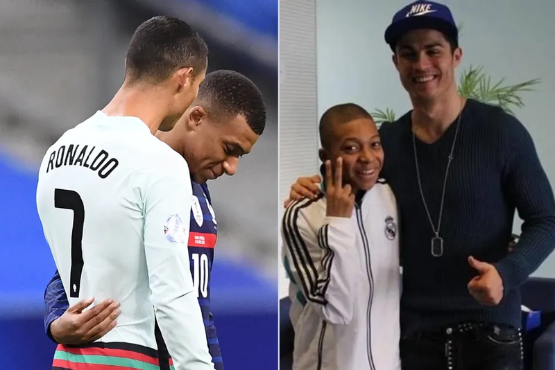 مبابي: سيبقى كريستيانو رونالدو أسطورة كرة القدم