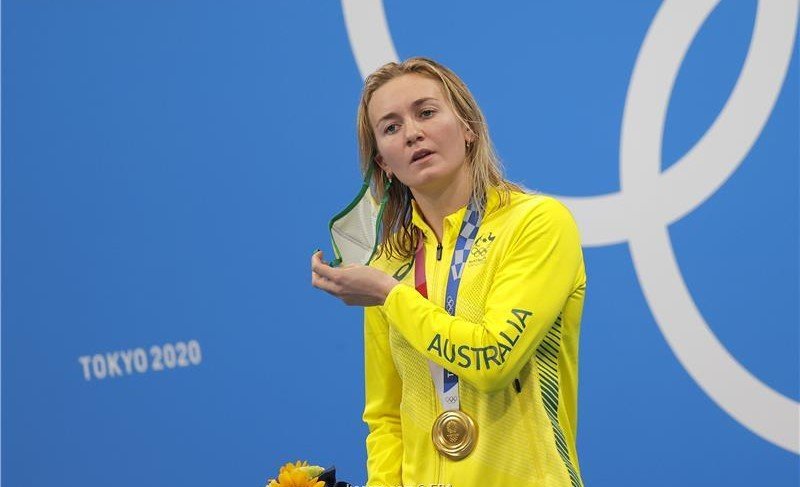 بطلة أستراليا في السباحة تشكو "قذارة" أضرت أدائها في باريس