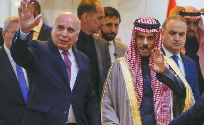 وزير الخارجية السعودي يصل بغداد في زيارة رسمية