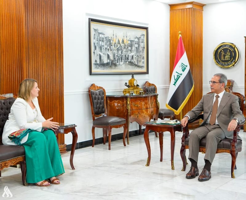 زيدان يبحث مع السفيرة الإيرلندية التعاون في المجالين القضائي والقانوني