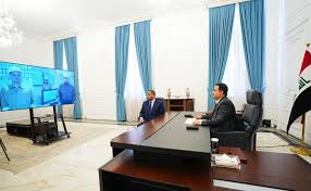 السوداني يفتتح عدداً من مشاريع الطاقة الكهربائية في نينوى وصلاح الدين