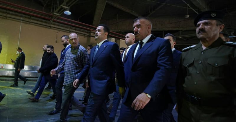 السوداني يوجه بإعلان نتائج التحقيق في هجوم مطار بغداد خلال 48 ساعة