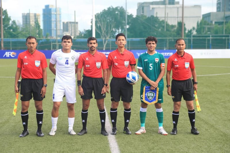 المنتخب العراقي للناشئين يخسر أمام أوزبكستان