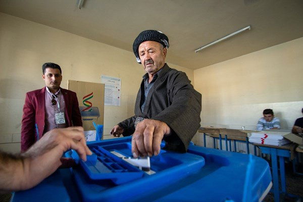 الديمقراطي الكردستاني يفوز بانتخابات الإقليم بحصوله على 39 مقعدا في البرلمان