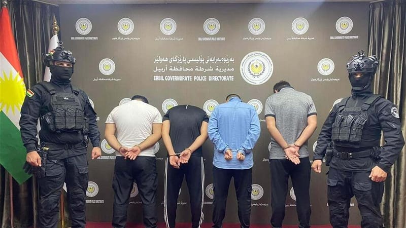 سارقو الدراجات بأربيل في قبضة الامن والشرطة توجه تحذيرا